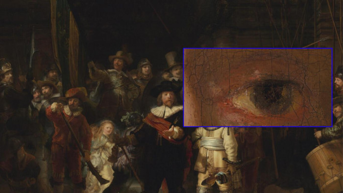Obra de Rembrandt é divulgada com 717 gigapixels.