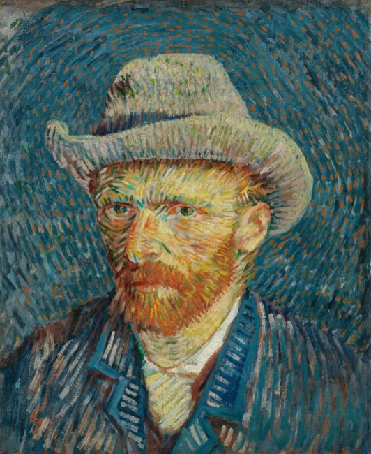 Segredos por trás dos autorretratos de Van Gogh.