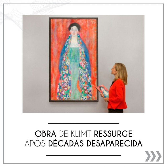 Obra de Klimt ressurge na Áustria após décadas desaparecida