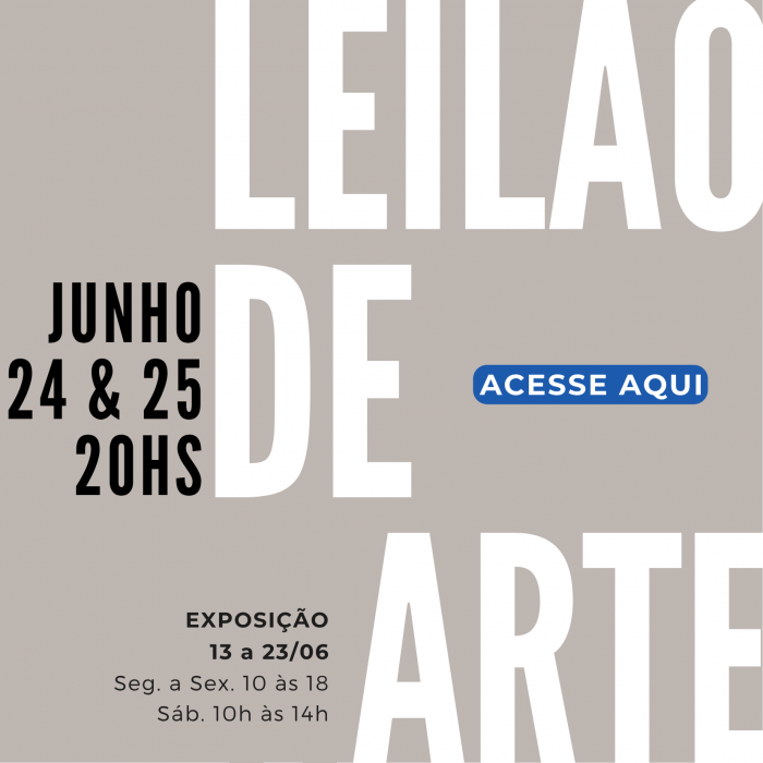 Vem aí o 102º Leilão da Bel Galeria de Arte