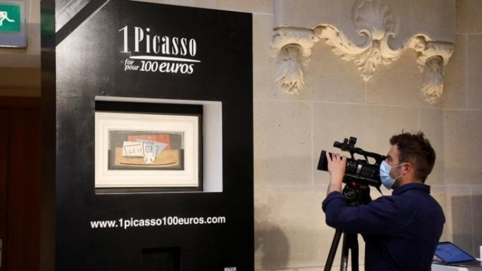 Uma mulher ganhou uma obra de Picasso no valor de R$6,1 milhões em uma rifa.